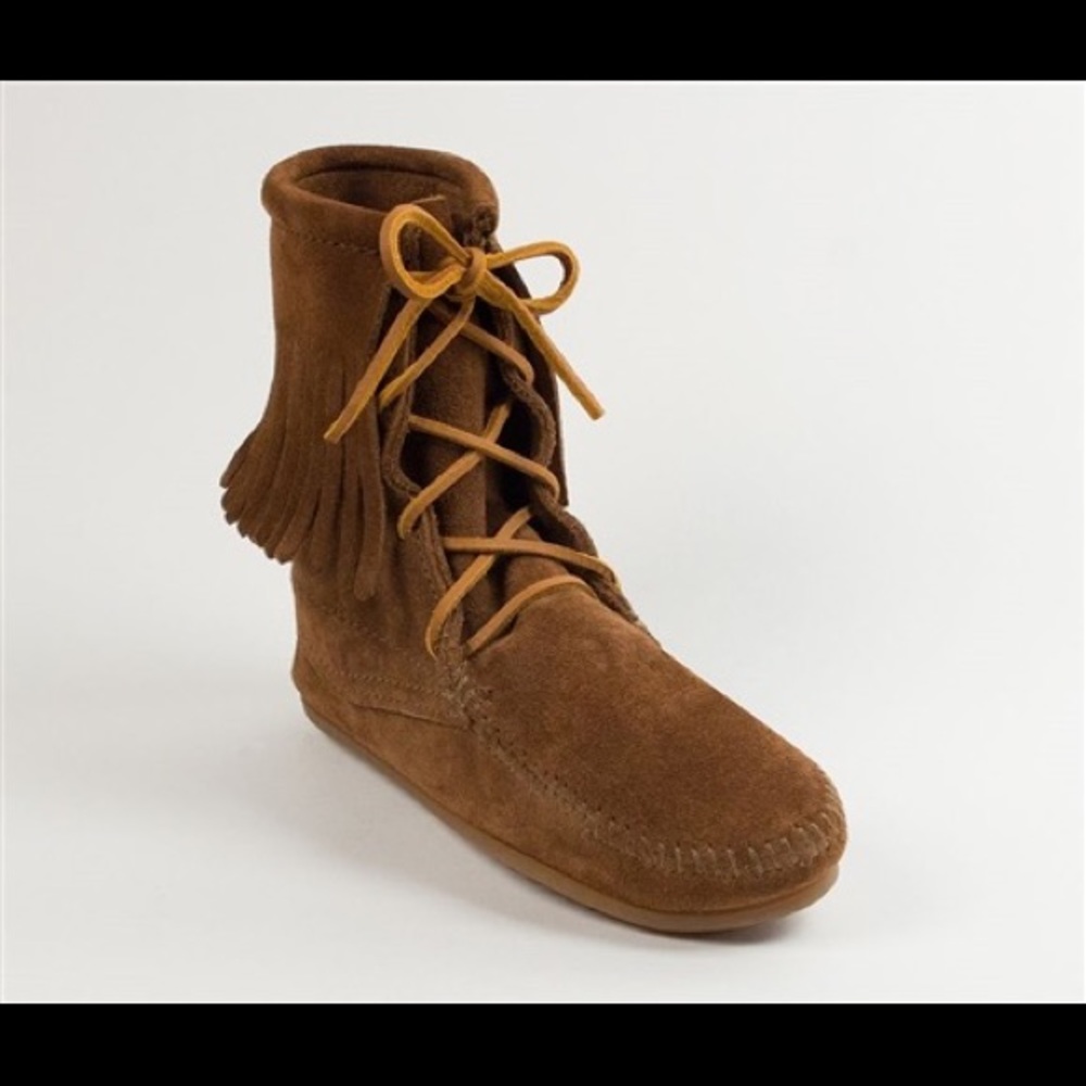 Minnetonka Fringe Boots